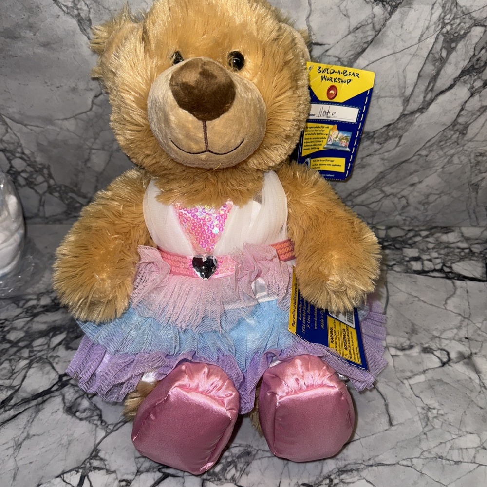 Build A Bear Lil Peanut Butter Cub With New Tags And Bonus Outfit
